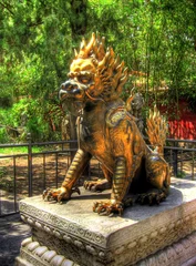 Fototapeten Lion (Forbidden City) - Beijing / China © XtravaganT