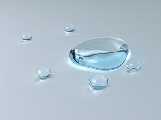 Water drops