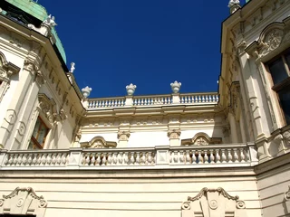 Fotobehang Belvedere palace in Vienna © Stanisa Martinovic