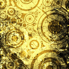 grunge circles background