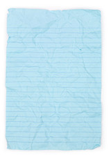 blue notepaper