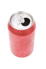 red soda can