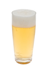 glass of fresh beer