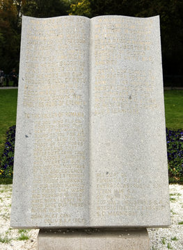 Memorial dedicated to the american soldiers, in Bucharest, Roman