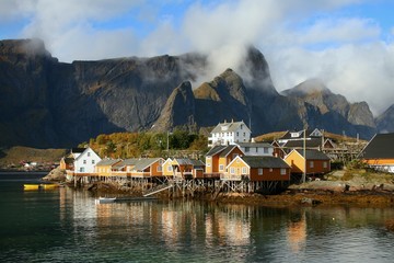 Lofoten Insel Sakrisoy