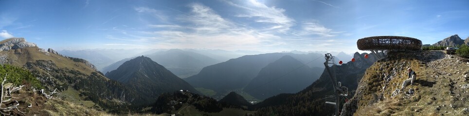 Panorama Gschöllkopf Rofan