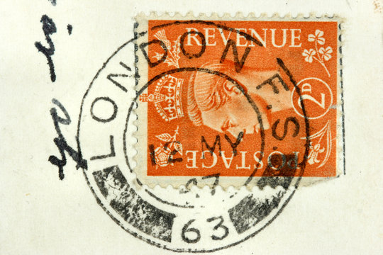 London post stamp