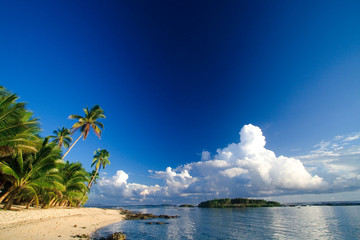 Beautiful tropical beach paradise