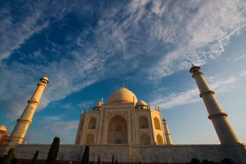 Keuken spatwand met foto Taj Mahal close up © Tommy Schultz