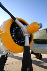 B-25 Engine Detail