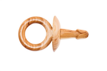 Wooden soother