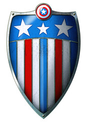 Schild Wappen Captain America