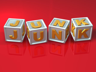 Block letters - 3d concept illustration