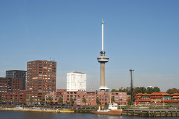Obraz premium Rotterdam Euromast
