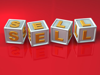 Block letters - 3d concept illustration