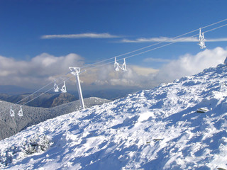Funicular at Chopok peak, Slovakia