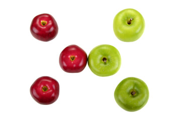 Red And Green Apple