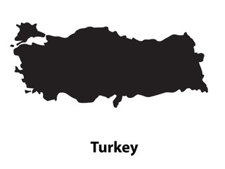 Vector of Turkey