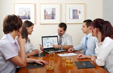 Fototapeta premium Business Team