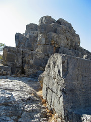 Fototapeta na wymiar greek stones
