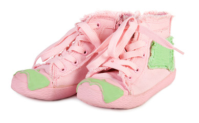 Child training shoes