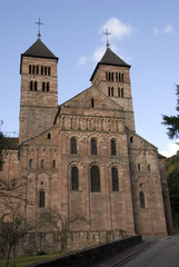 Fototapeta na wymiar Abbaye de Murbach