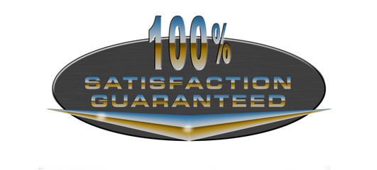 100% satisfaction guaranteed belt