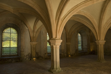 Fototapeta na wymiar Abbaye de Fontenay