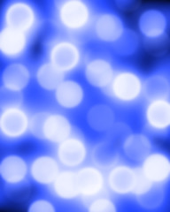 Blurred christmas lights