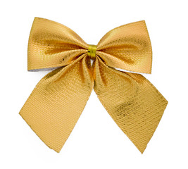 ribbon gift gold bow