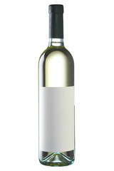 White wine bottle