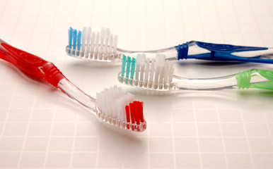 Colorful Toothbrushes