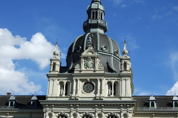Fototapeta na wymiar Turm Grazer Rathaus