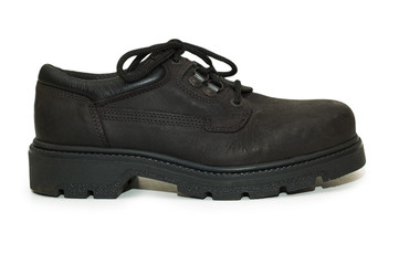 Heavy-duty shoe isolated on the white background