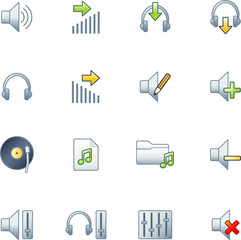 project audio icons
