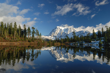 picture lake and mt. shuksan