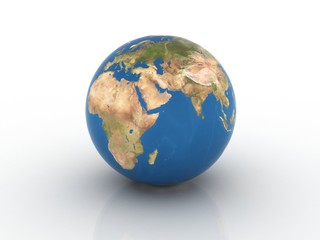 3d illustration of Earth