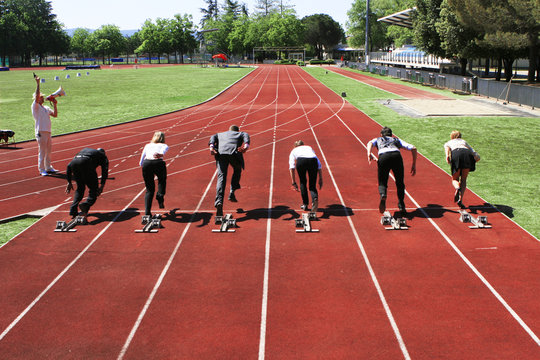 Business sport competition