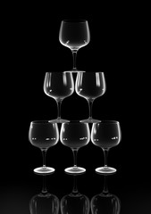 Stack glass