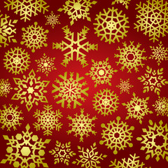 Snowflakes Background (vector or XXL jpeg image)