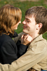 Young couple in love