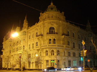 Fototapeta na wymiar Budynek administracji. Rosja. Rostov-on-Don (19 w.)