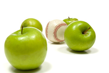 Apples and a Baseball