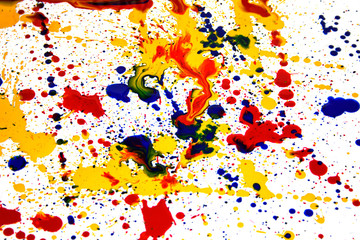 paint color inkblot liquid ink