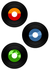 Disques vinyl 45 tours