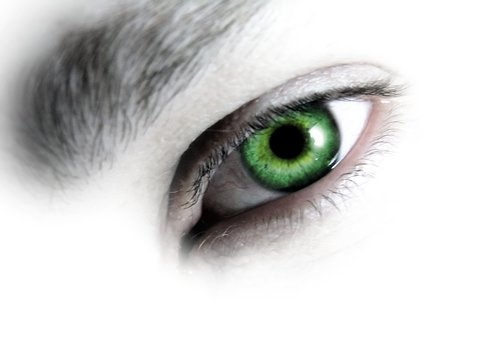 eye mazing green