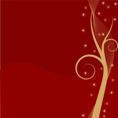 Abstract Christmas background