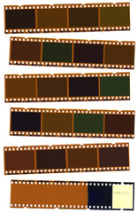 Photographic negative film strip