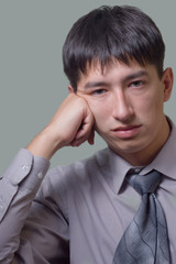 Portrait of young man