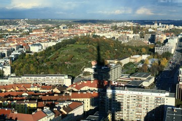Obraz premium TV Tower shadow